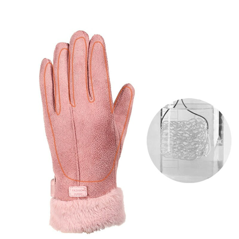 Heated Gloves Rechargeable for Women with Fast Warm Up and Adjustable Heat Settings