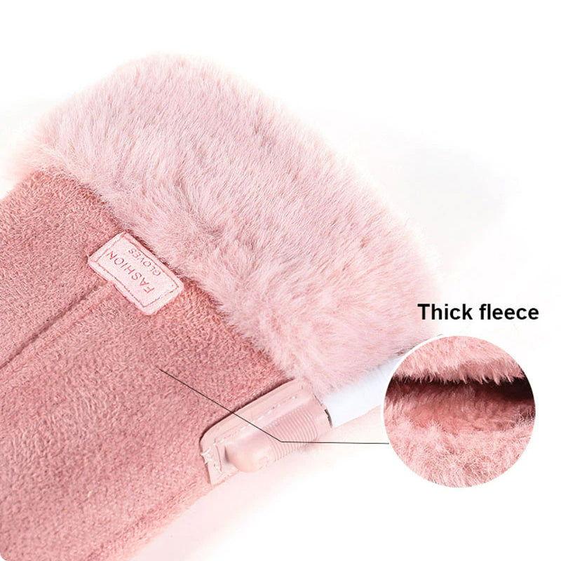Heated Gloves Rechargeable for Women with Fast Warm Up and Adjustable Heat Settings