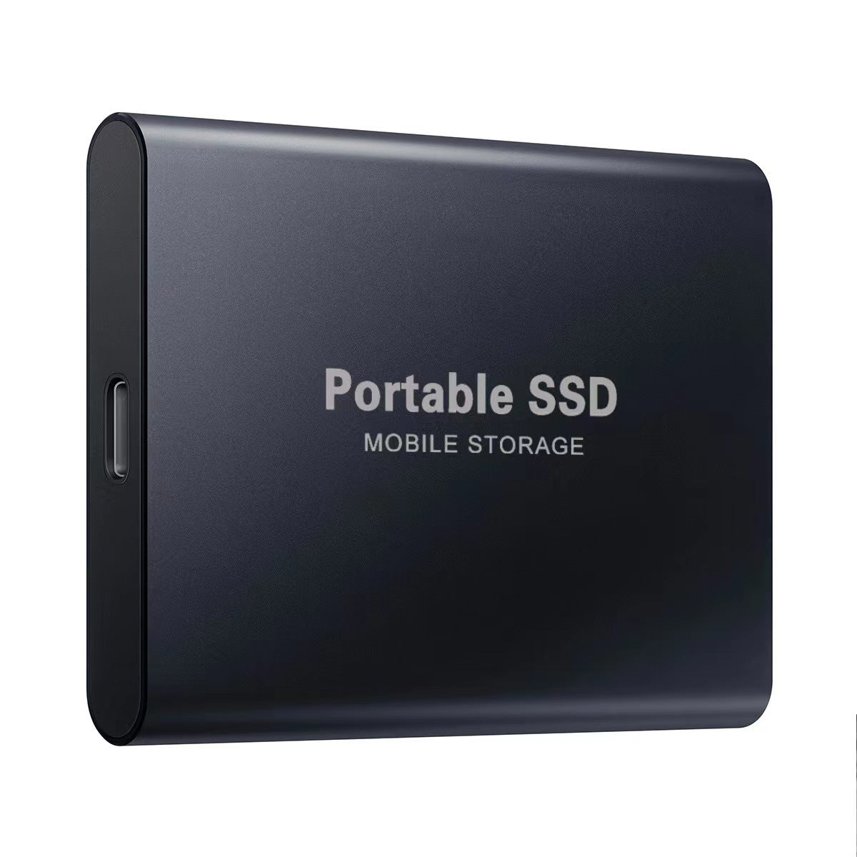 USB SSD Portable High Speed Storage with USB C Connection and Compact Metal Body