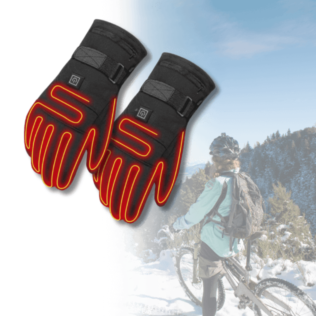Heated Gloves Rechargeable Waterproof Thermal Hand Warmers for Outdoor Use