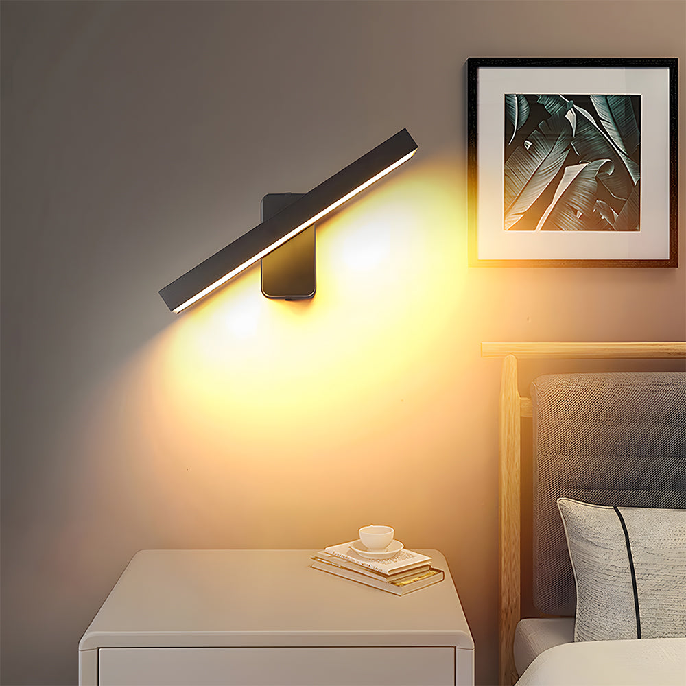 Wall Light Outdoor IP65 Hardwired Aluminium Lamp with Warm White LED and Motion Sensor