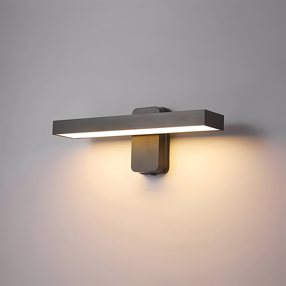 Wall Light Outdoor IP65 Hardwired Aluminium Lamp with Warm White LED and Motion Sensor