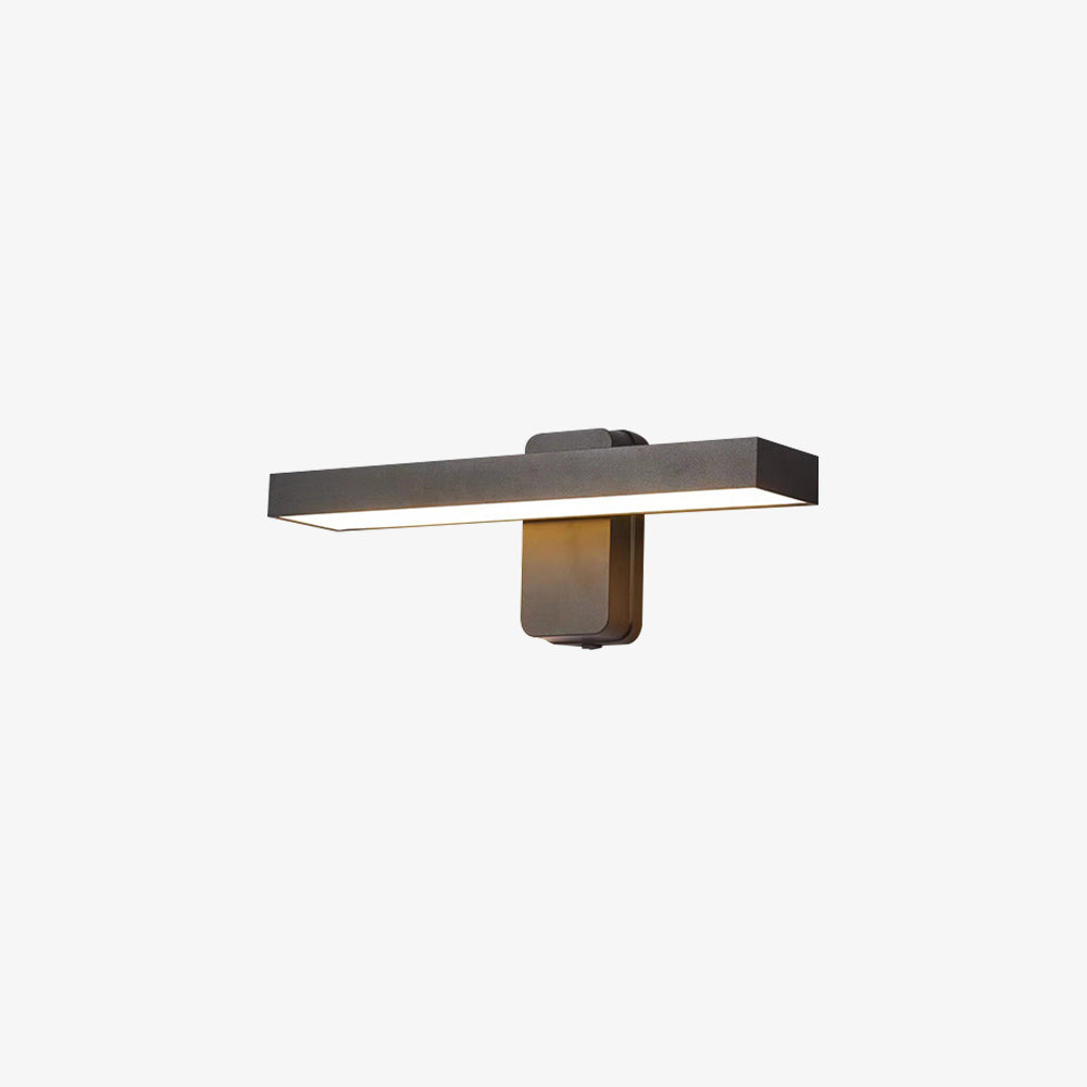 Wall Light Outdoor IP65 Hardwired Aluminium Lamp with Warm White LED and Motion Sensor
