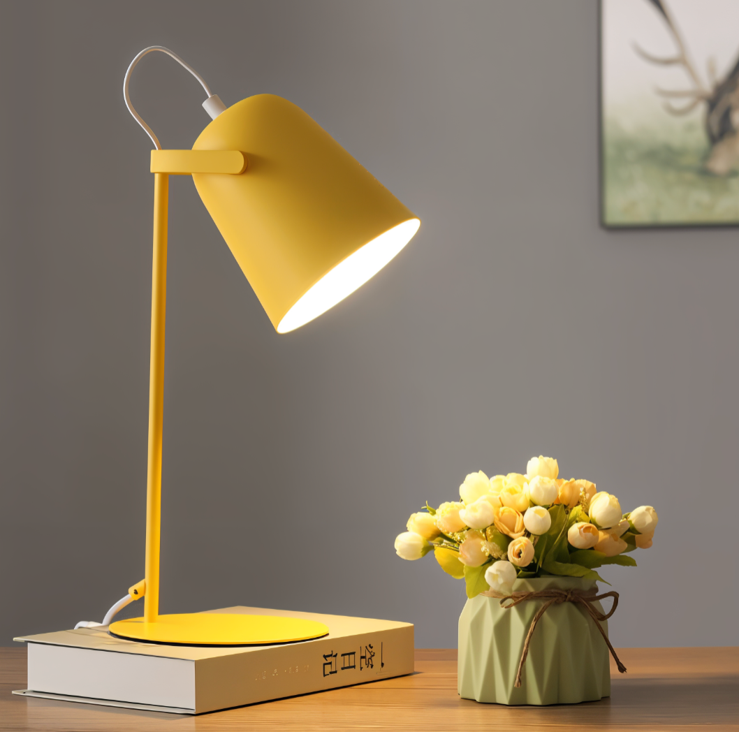 Table Lamp Nordic Adjustable Desk Light for Kids Room Reading and Study