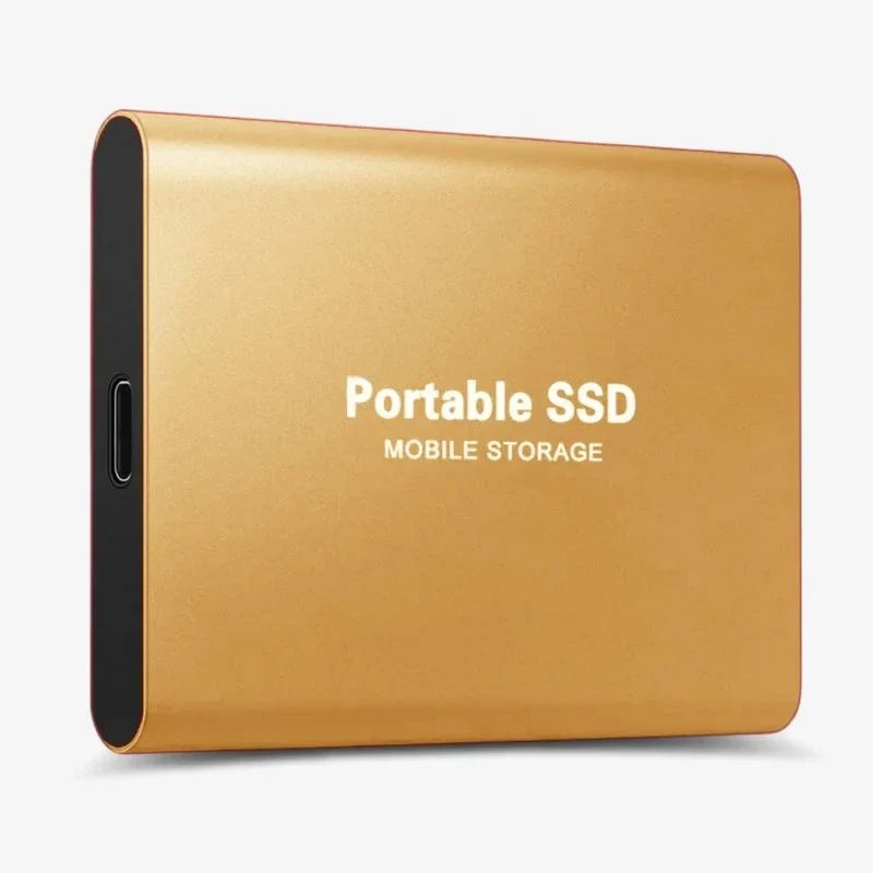 External SSD Portable Storage Drive with Fast Transfer and Large Capacity Options