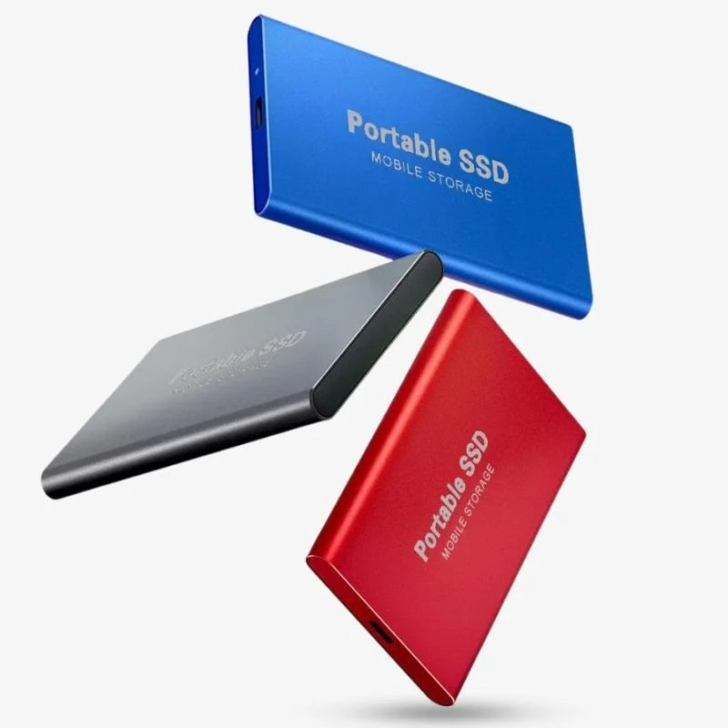 External SSD Portable Storage Drive with Fast Transfer and Large Capacity Options