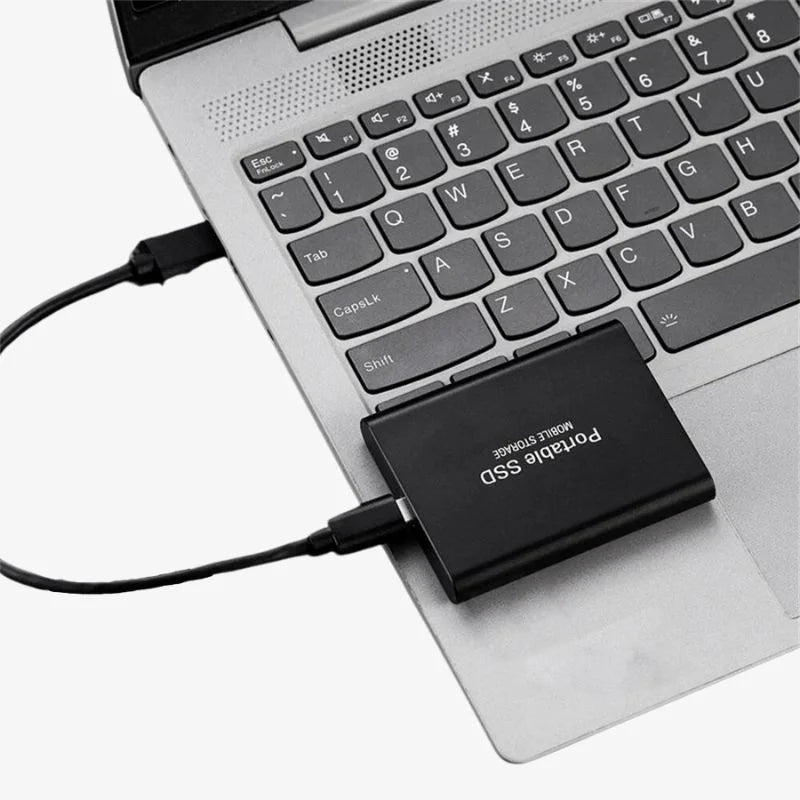 External SSD Portable Storage Drive with Fast Transfer and Large Capacity Options
