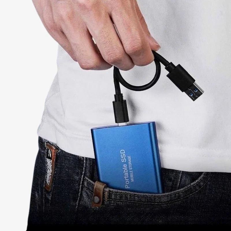 External SSD Portable Storage Drive with Fast Transfer and Large Capacity Options