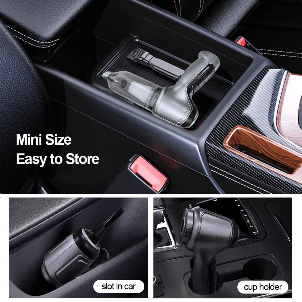 Handheld Vacuum Car Cleaner Powerful Compact Cordless Tool for Auto Interior