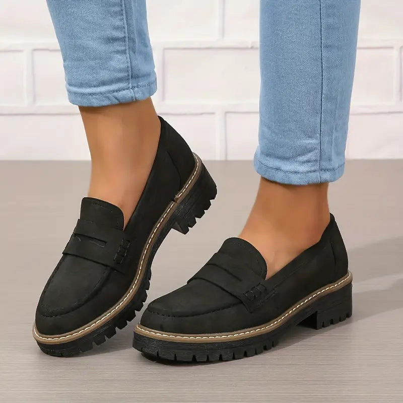 Orthopedic Loafers for Women with Arch Support and Soft Slip On Everyday Comfort