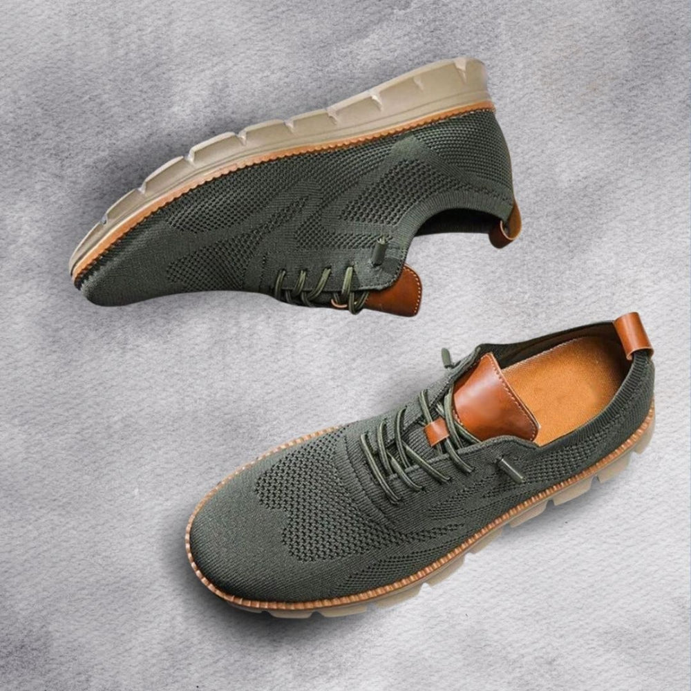 Orthopedic Walking Shoes for Men with Advanced Arch Support and Wide Toe Box
