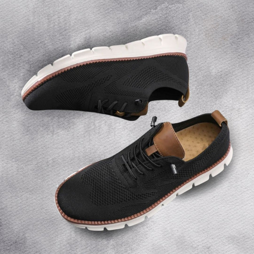Orthopedic Walking Shoes for Men with Advanced Arch Support and Wide Toe Box