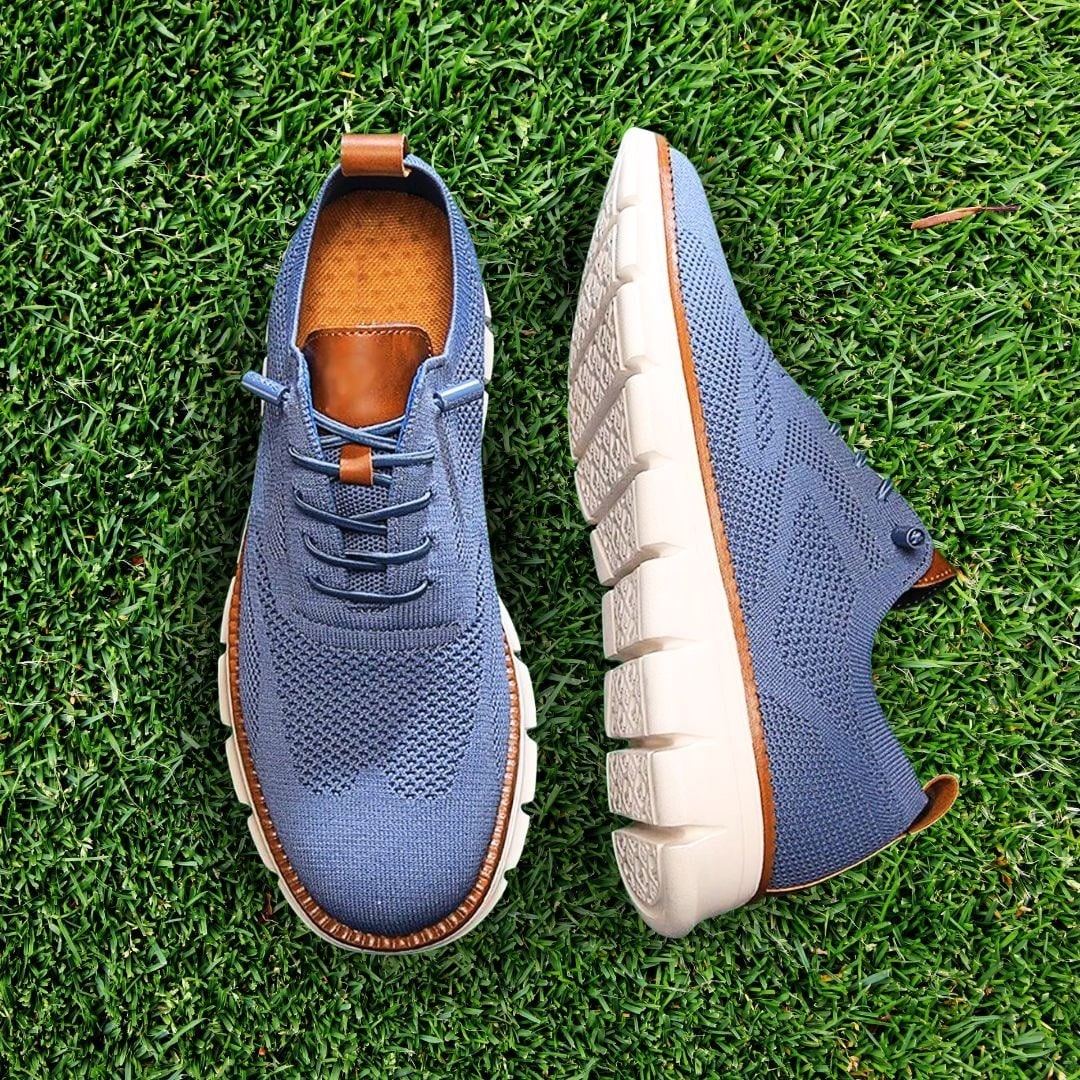 Orthopedic Walking Shoes for Men with Advanced Arch Support and Wide Toe Box