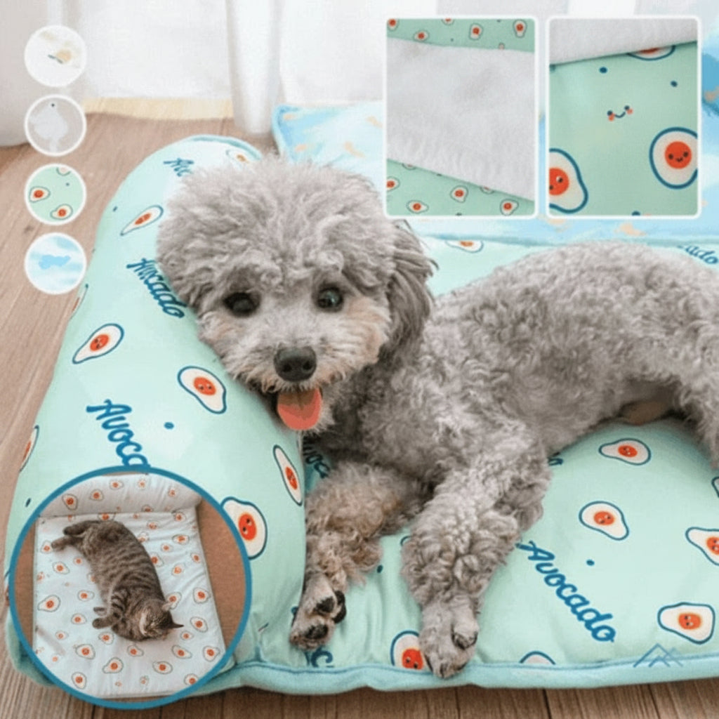 Cooling Mat for Cats and Dogs Self Chilling Pet Rest Pad for Warm Days
