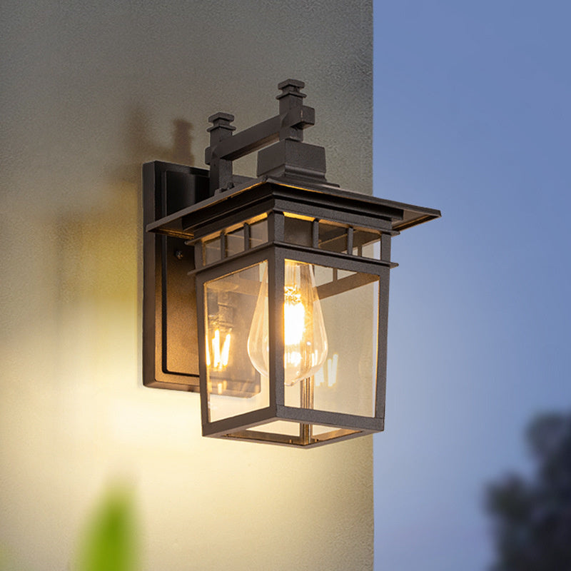 Wall Light Outdoor Lantern Waterproof Lamp for Porch Garden and Entrance