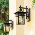 Wall Light Outdoor Lantern Waterproof Lamp for Porch Garden and Entrance