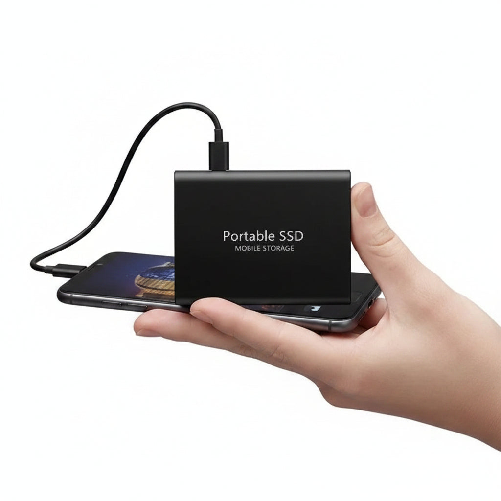 External SSD Portable Hard Drive with High Speed USB Transfer and Large Capacity