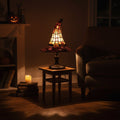 Halloween Decorations Witch Hat Table Lamp USB Powered Warm Glow for Shelves and Desks