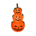 Halloween Decorations Outdoor Inflatable Three Tier Pumpkin Stack with Built In LED Lighting