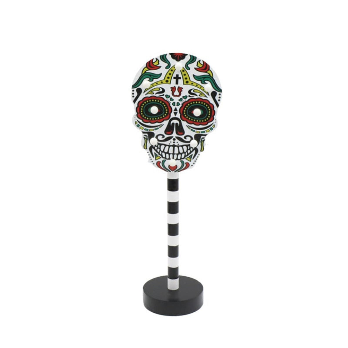 Halloween Party Decorations LED Tabletop Light with Standing Base for Indoor Shelf Display