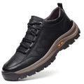Orthopedic Shoes Leather Waterproof for Men with Posture Support and Durable Sole