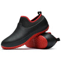 Waterproof Boots Slip On Work Shoes with Grip Sole for All Day Wear
