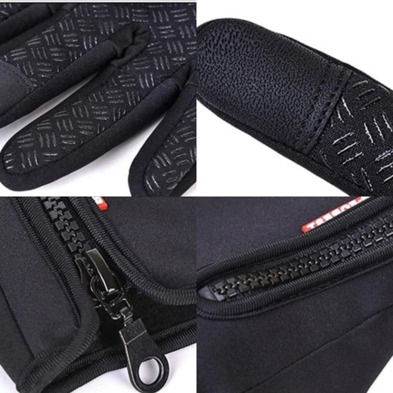 Winter Gloves Thermal Unisex Touch Screen with Triple Layer Construction