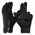 Winter Gloves Thermal Unisex Touch Screen with Triple Layer Construction