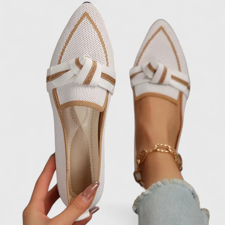 Orthopedic Loafers Slip On for Women with Streamlined Upper and Low Easy Heel