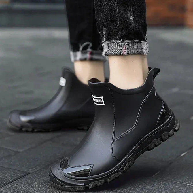 Waterproof Boots Insulated Terrain Style for Men with Rugged Grip Sole