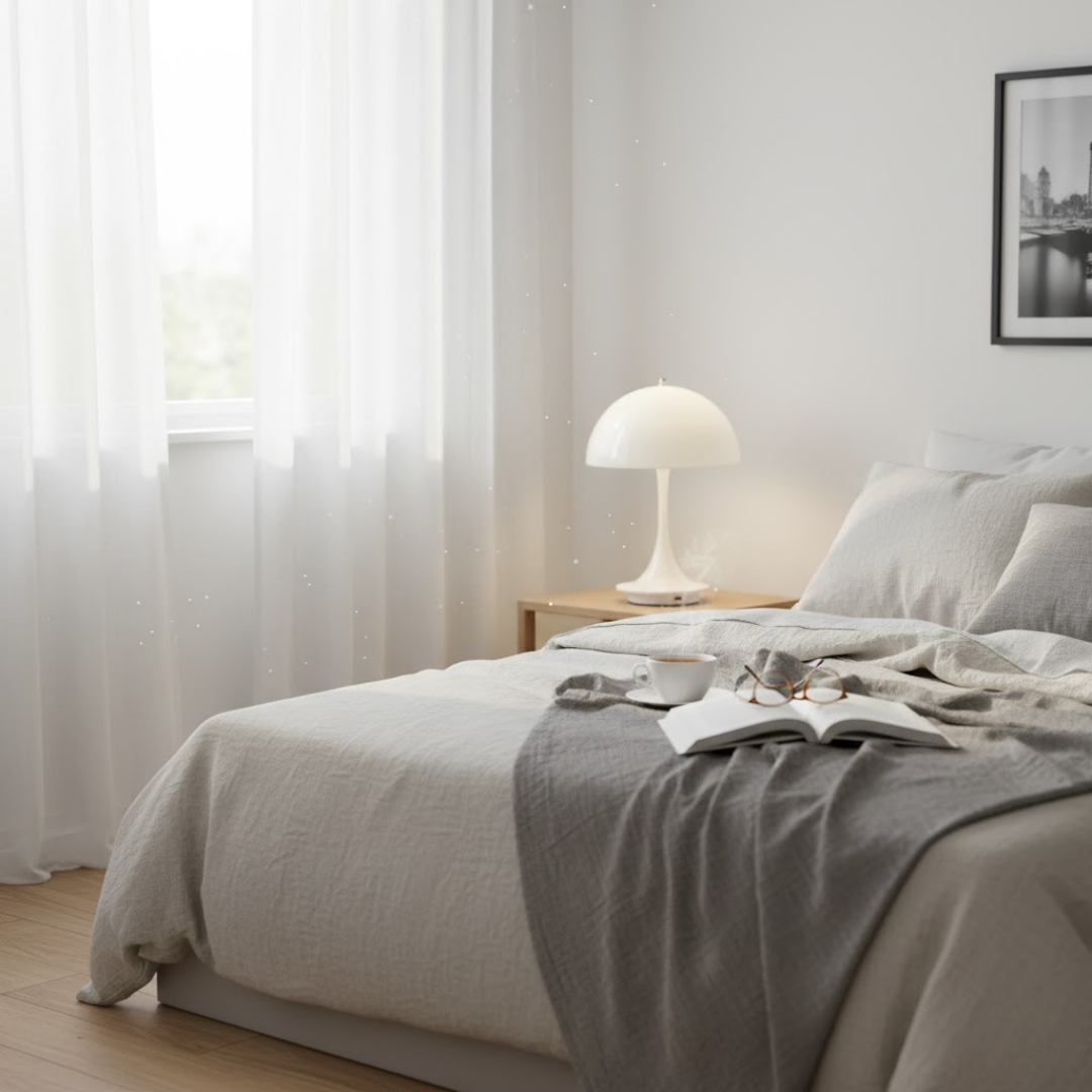 Table Lamp Modern Cordless Rechargeable Mood Light for Bedside and Dining Room