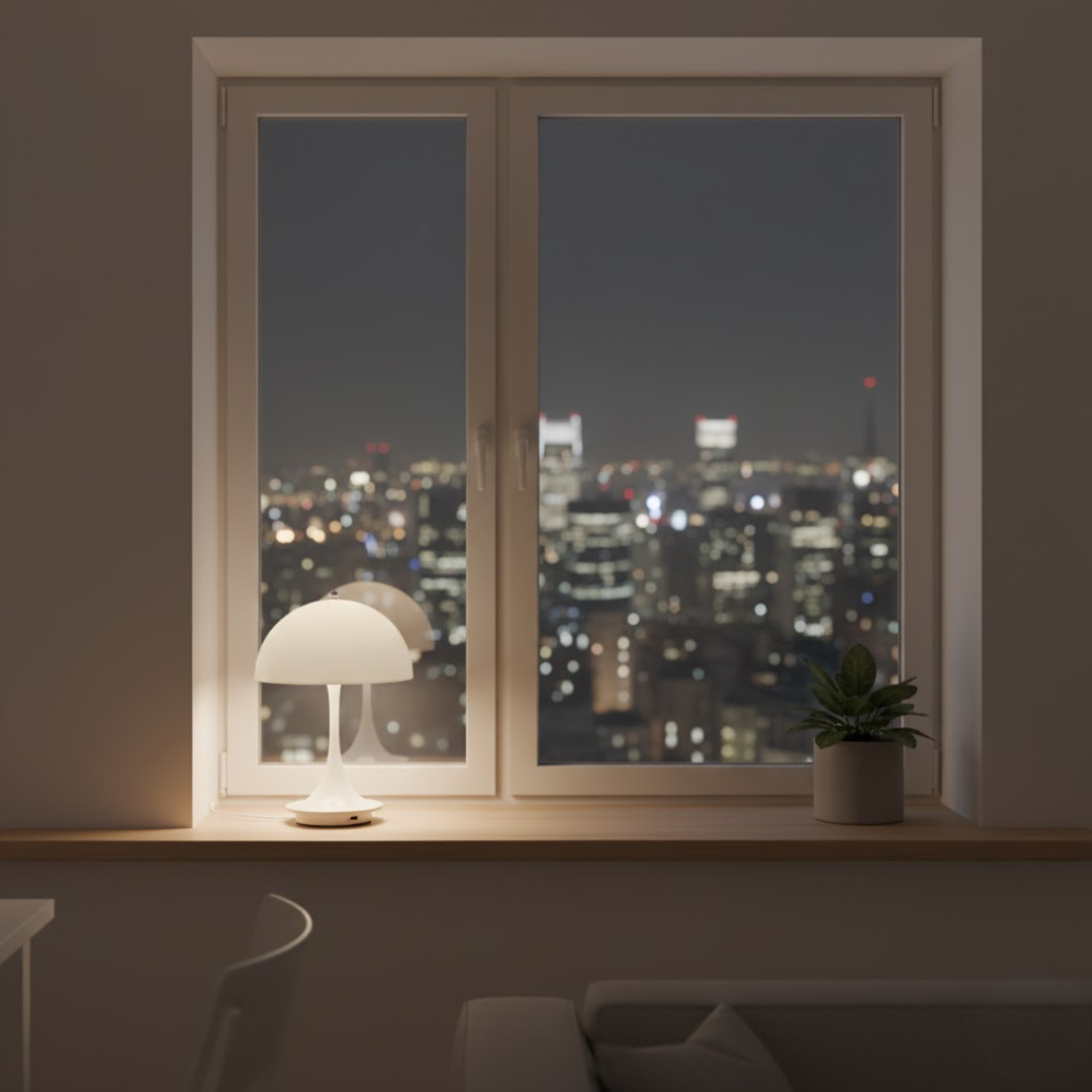 Table Lamp Modern Cordless Rechargeable Mood Light for Bedside and Dining Room