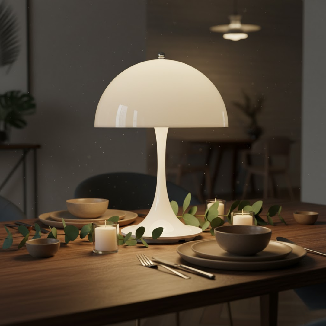 Table Lamp Modern Cordless Rechargeable Mood Light for Bedside and Dining Room