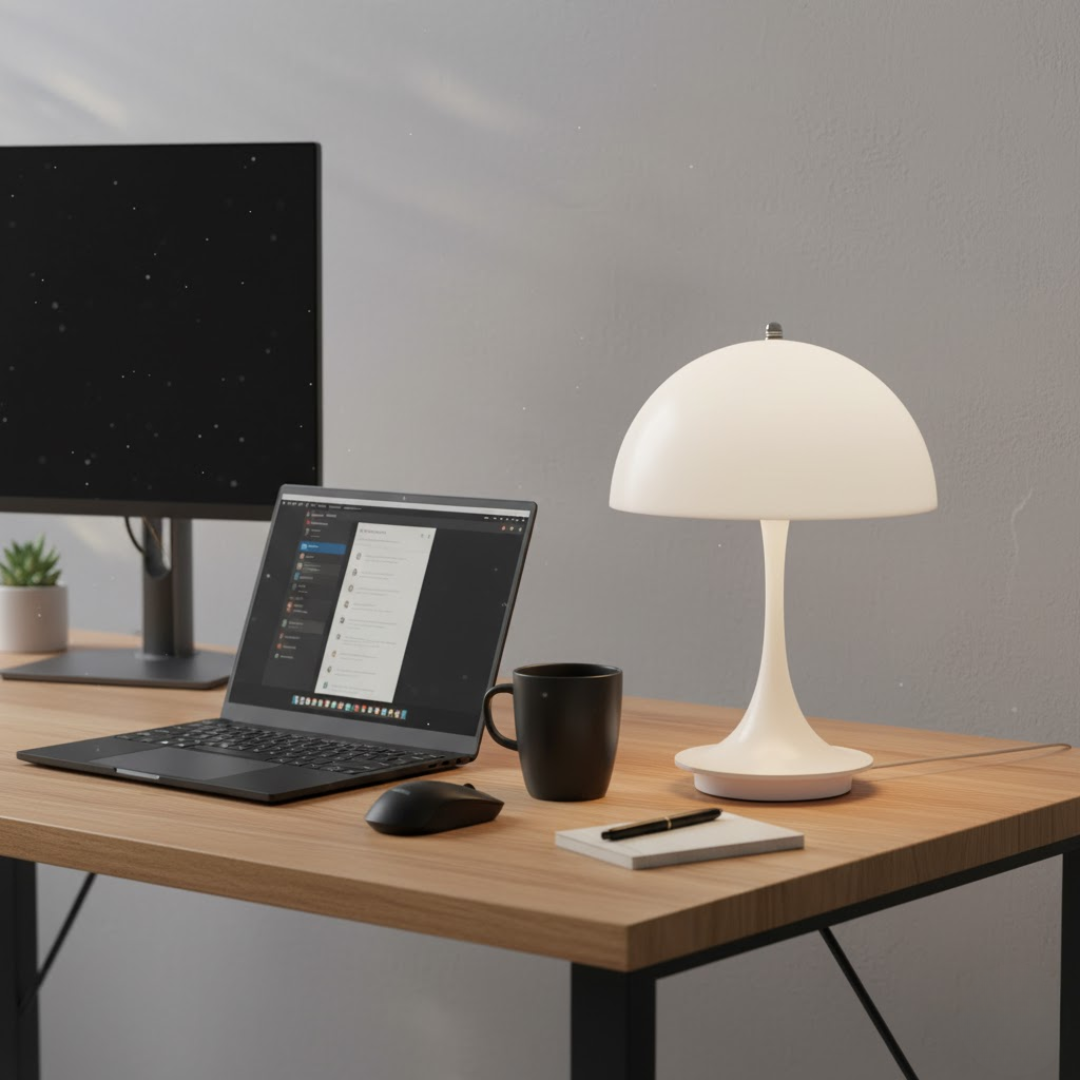 Table Lamp Modern Cordless Rechargeable Mood Light for Bedside and Dining Room