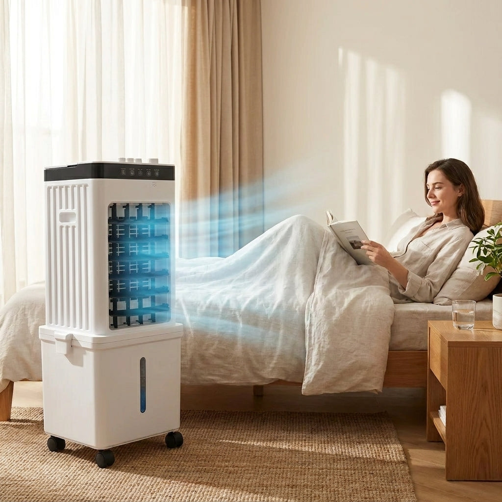 Home Dehumidifier Portable 3 in 1 Air Cooler and Fan Unit for Bedroom and Office