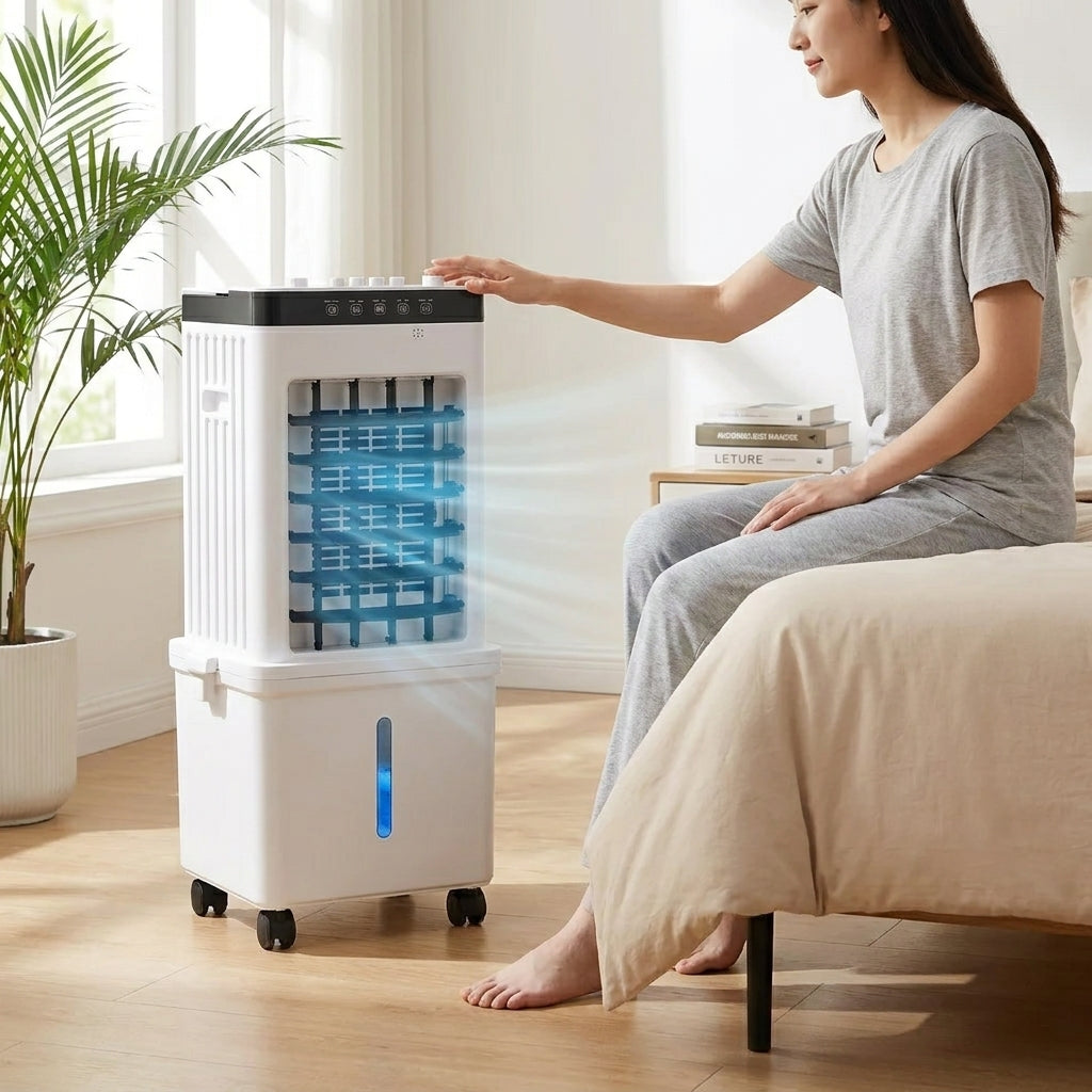 Home Dehumidifier Portable 3 in 1 Air Cooler and Fan Unit for Bedroom and Office