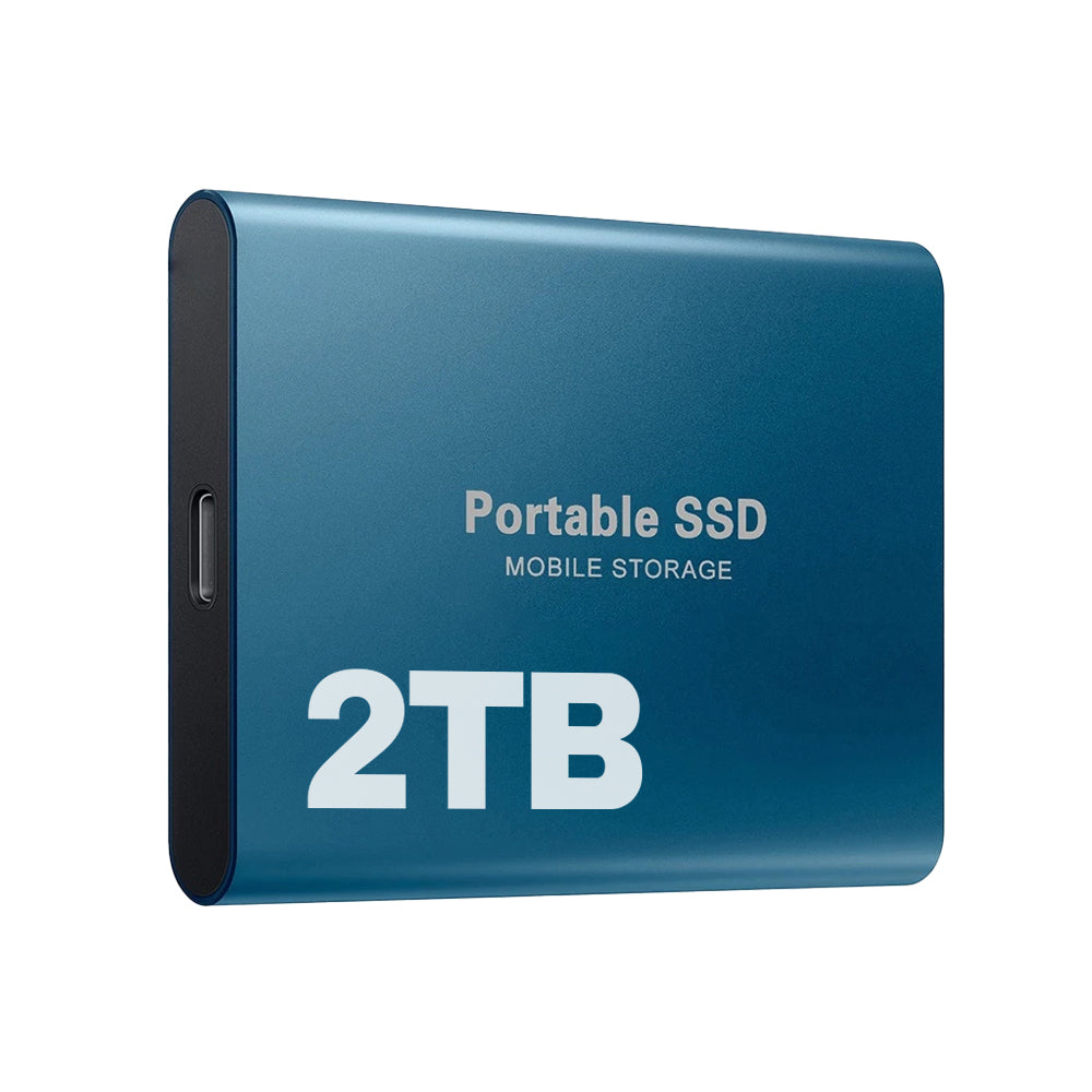 SSD Drive Portable High Speed Compact External Storage for Laptop and USB Transfer