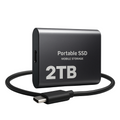 SSD Drive Portable High Speed Compact External Storage for Laptop and USB Transfer
