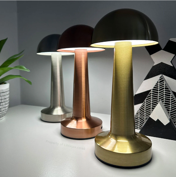 Bedside Lamp Cordless Dimmable LED Rechargeable Touch Table Light for Reading