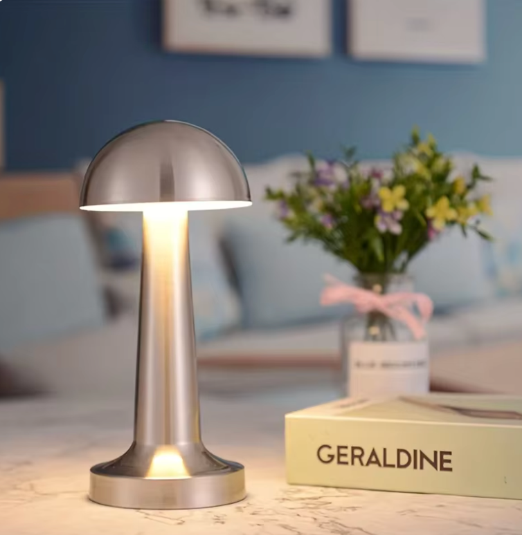 Bedside Lamp Cordless Dimmable LED Rechargeable Touch Table Light for Reading