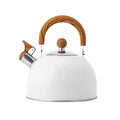 Whistling Kettle Stainless Steel Stovetop with Insulated Handle for Induction Hobs