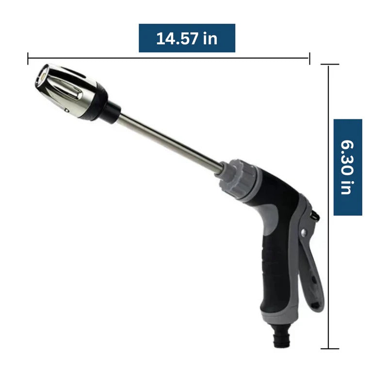 Pressure Washer Nozzle Jet Attachment for Garden Hose with 360 Degree Rotating Spray