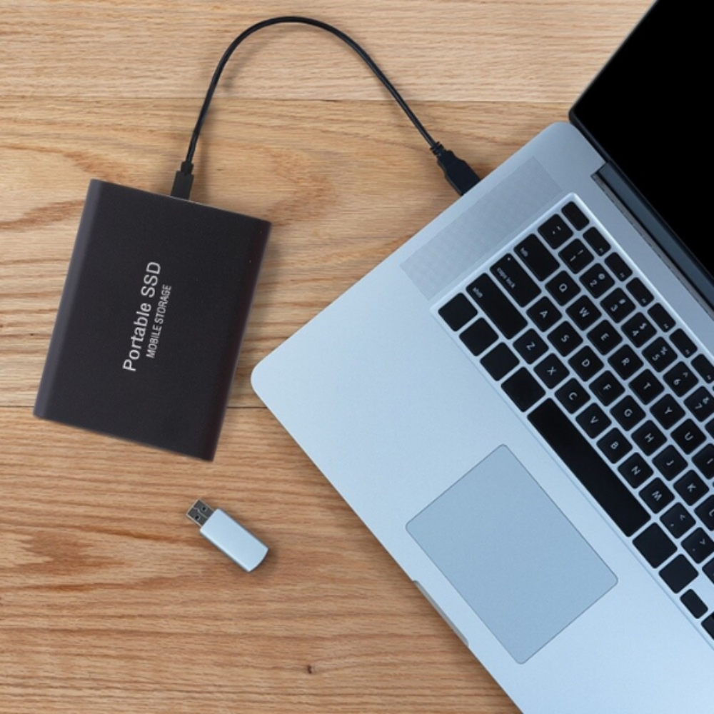 External SSD Portable Drive with Fast Transfer Speeds and High Capacity Storage