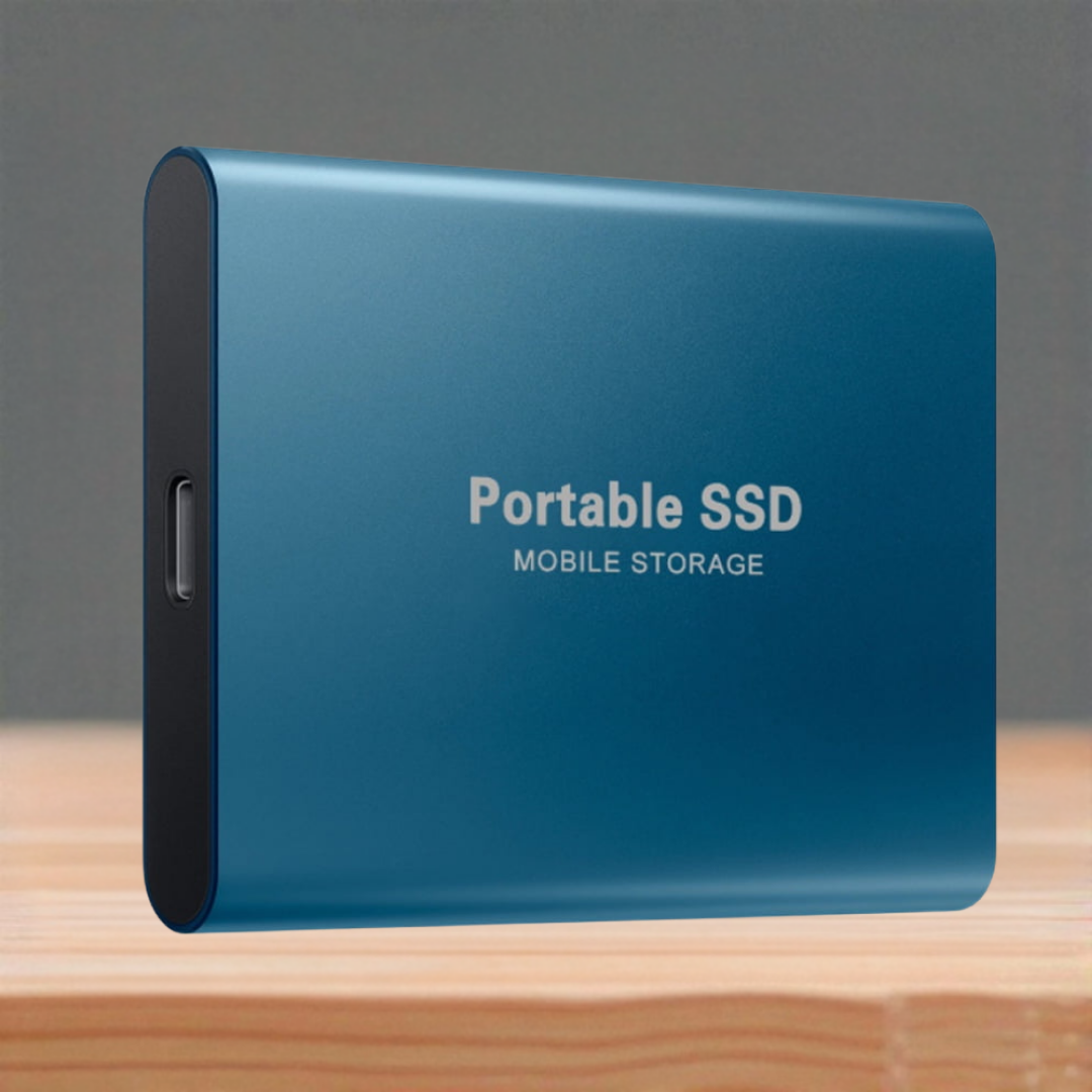 External SSD Portable Drive with Fast Transfer Speeds and High Capacity Storage
