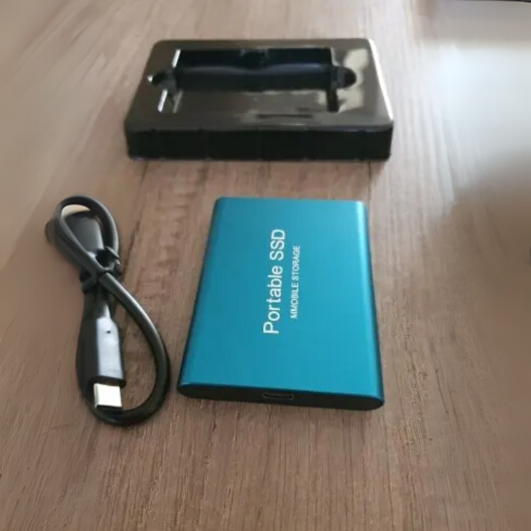 External SSD Portable Drive with Fast Transfer Speeds and High Capacity Storage