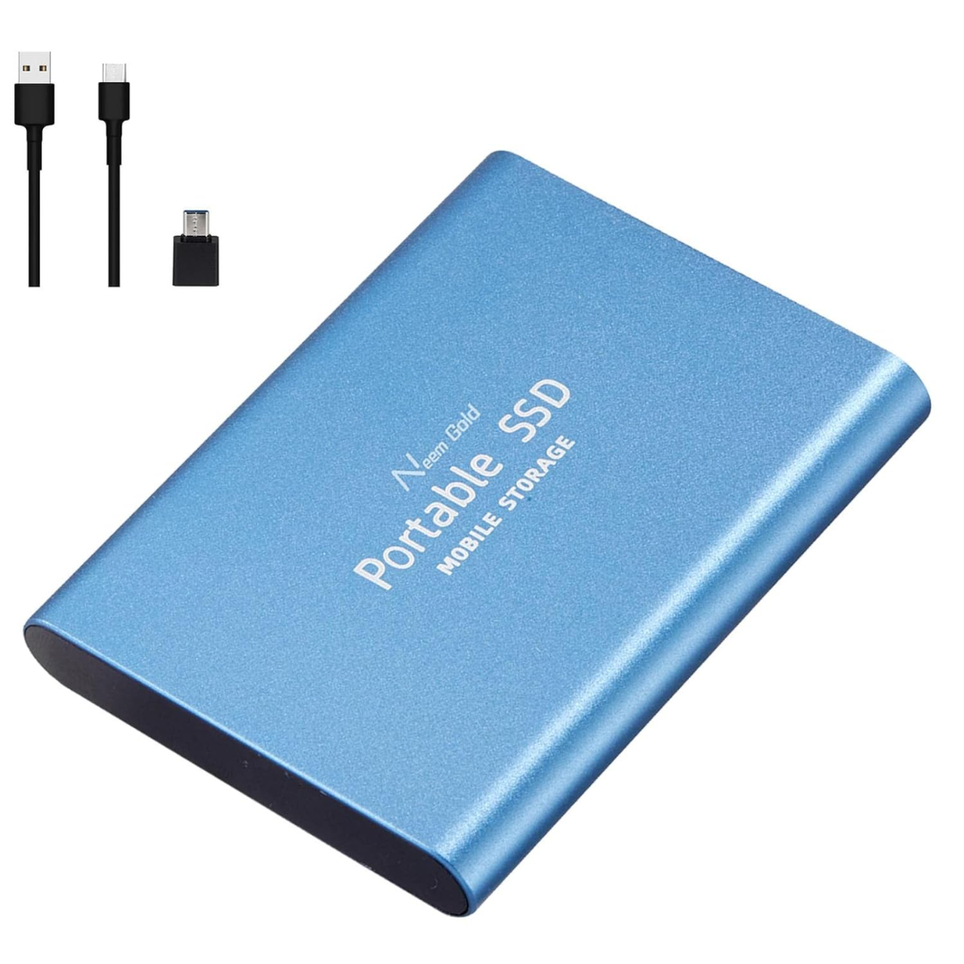 External SSD Portable Drive with Fast Transfer Speeds and High Capacity Storage