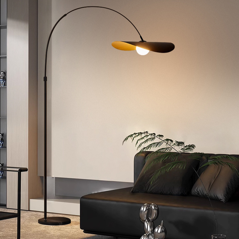Floor Lamp Wabi Sabi Handcrafted Iron and Acrylic with Three Colour Light Modes