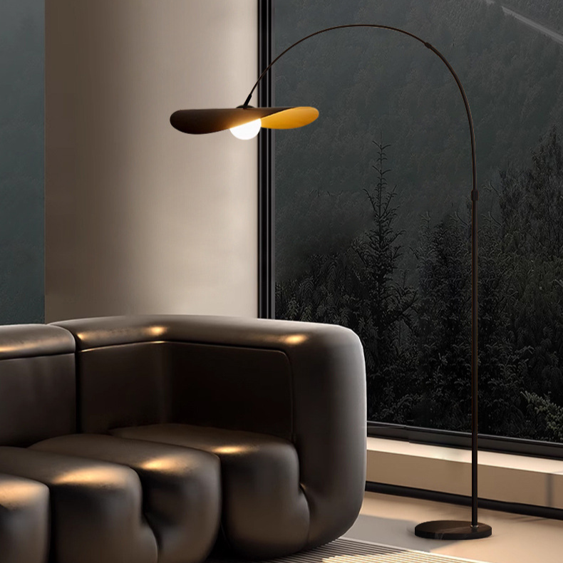 Floor Lamp Wabi Sabi Handcrafted Iron and Acrylic with Three Colour Light Modes