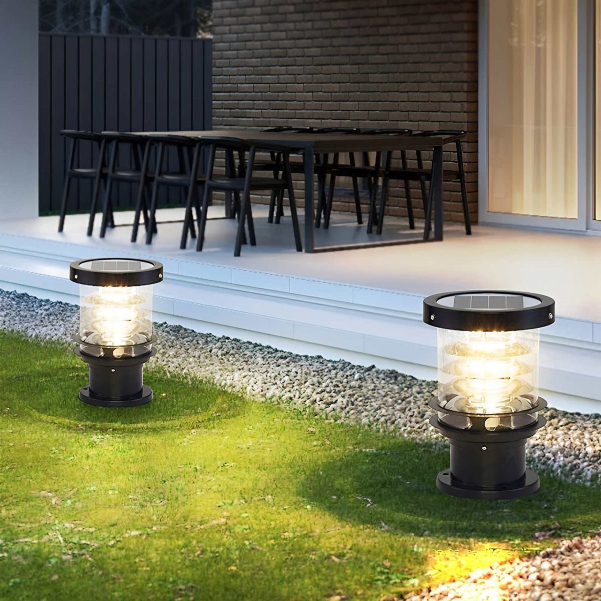 Modern Lamp Outdoor LED Garden Bollard Light with Waterproof IP65 for Pathways
