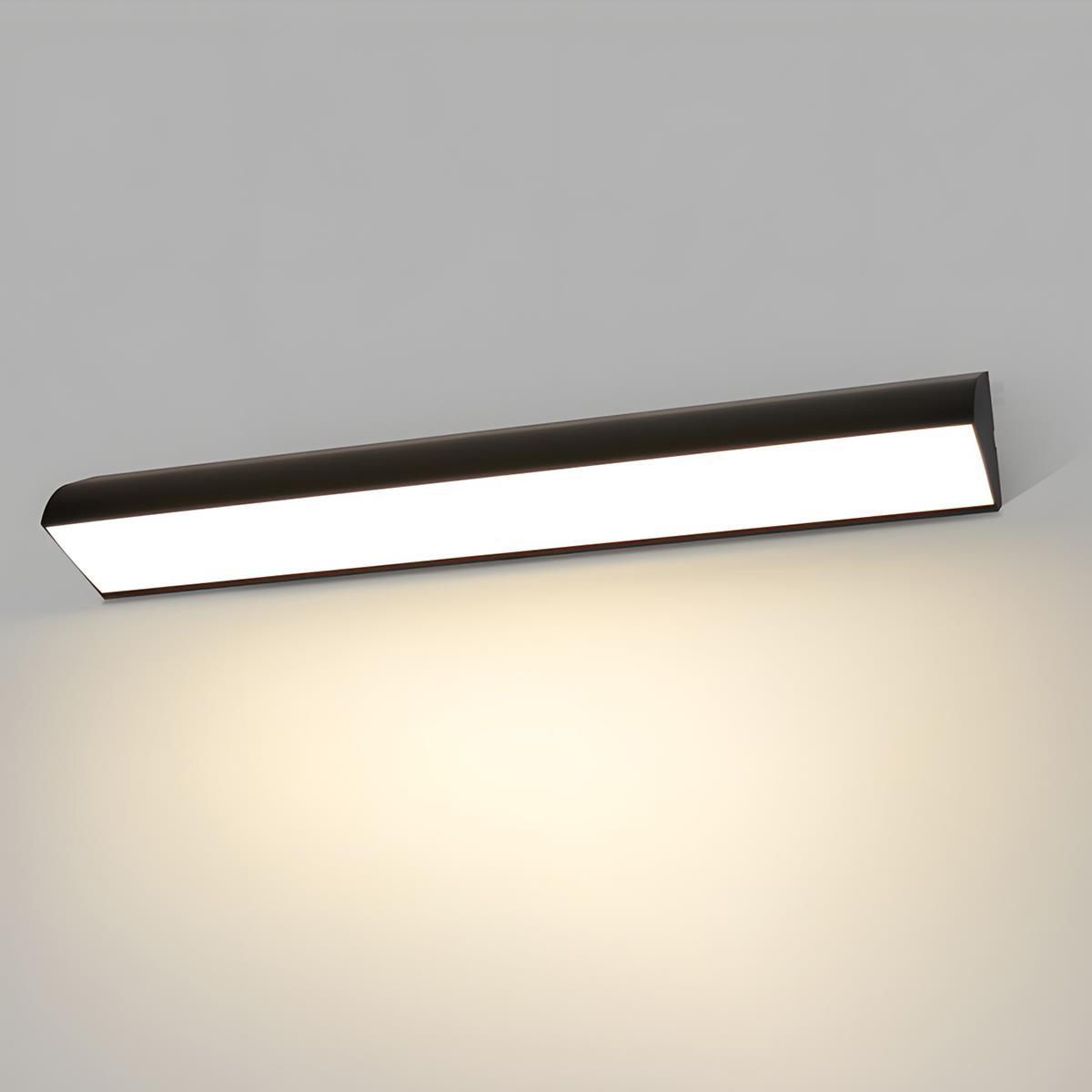 Wall Light Outdoor LED Lamp with Waterproof IP65 Linear Design for Garden and Patio